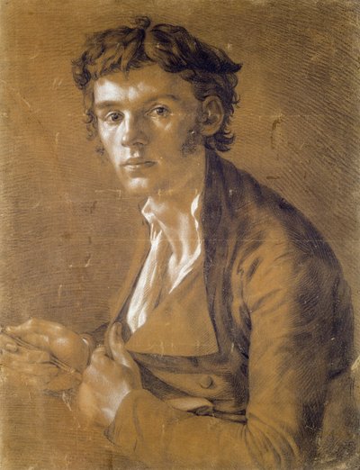 Zelfportret, 1802 door Philipp Otto Runge